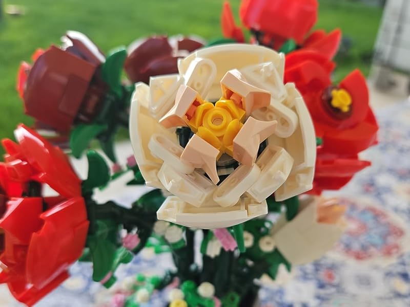 lego bouquet of roses flower building set bonsai tree best rose toy
