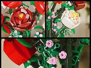 flowers kids legos for women flowers for adults