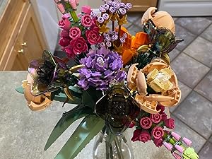 Icons Flower Bouquet Building Set