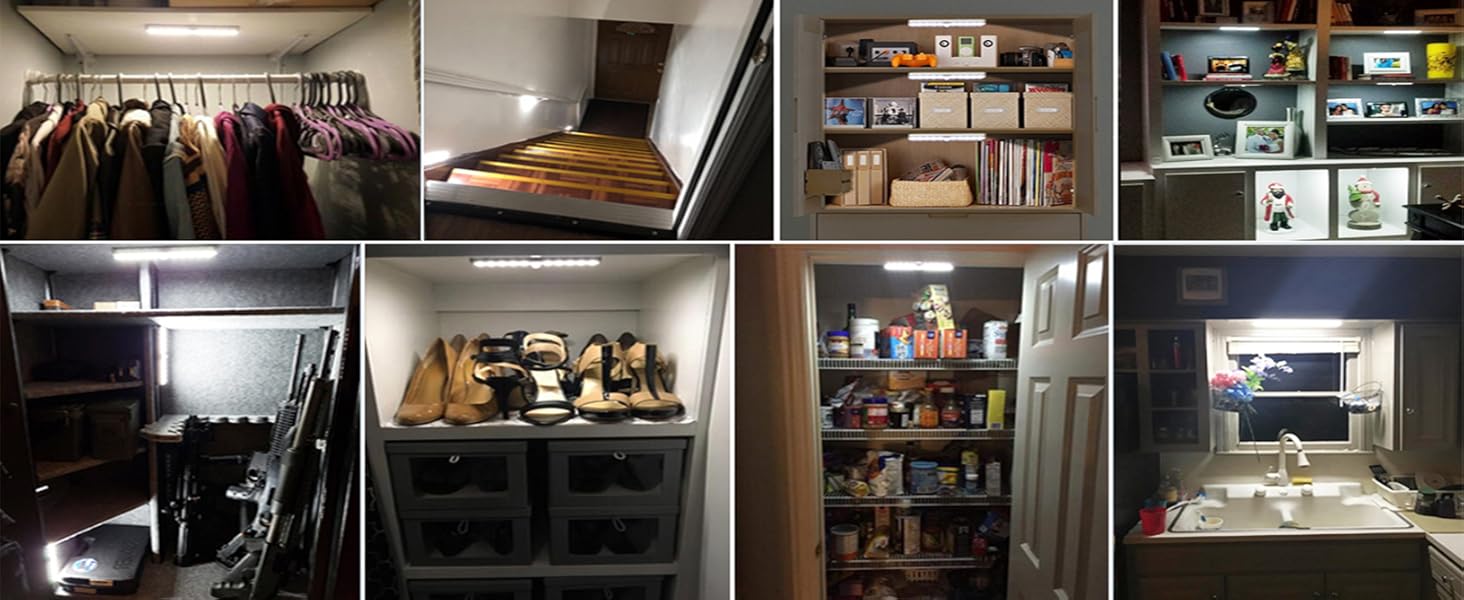 kitchen lights under cabinet lights rechargeable battery powered lights magnetic light